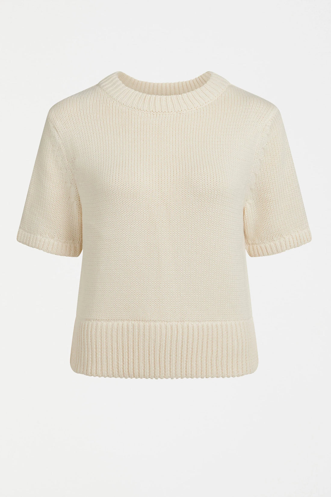  Luft Knit Top in white 