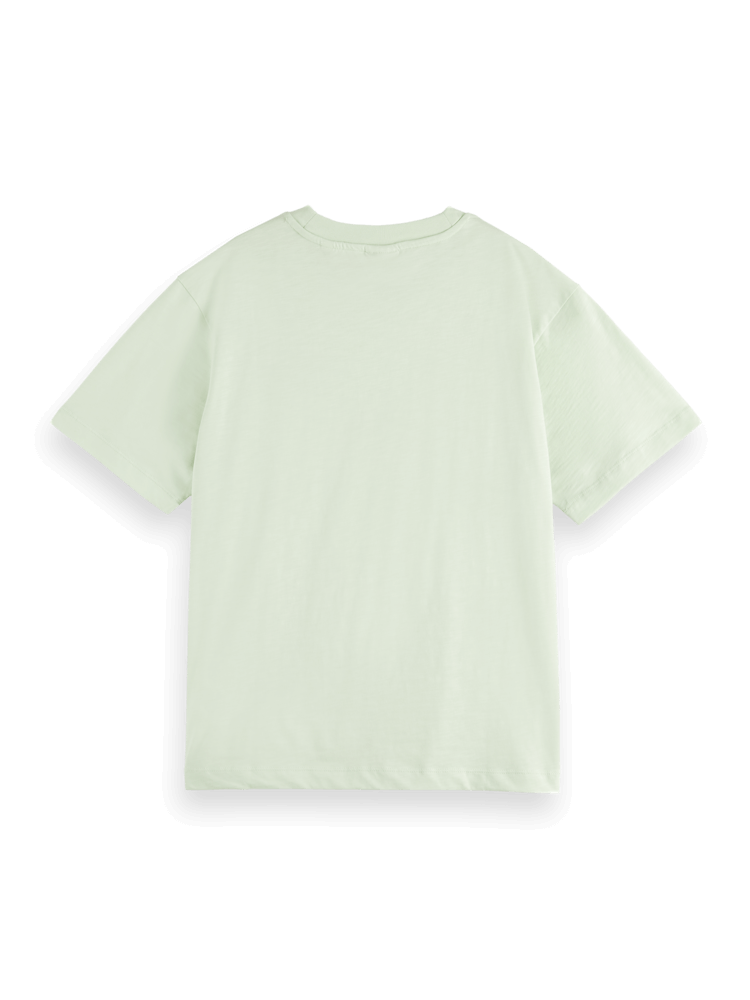 Loose Fit Wildflower Artwork T-shirt - Seafoam 169667