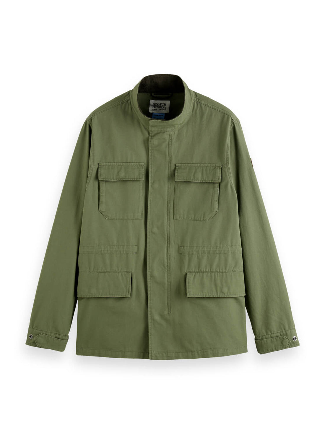 Front Field Jacket in Green