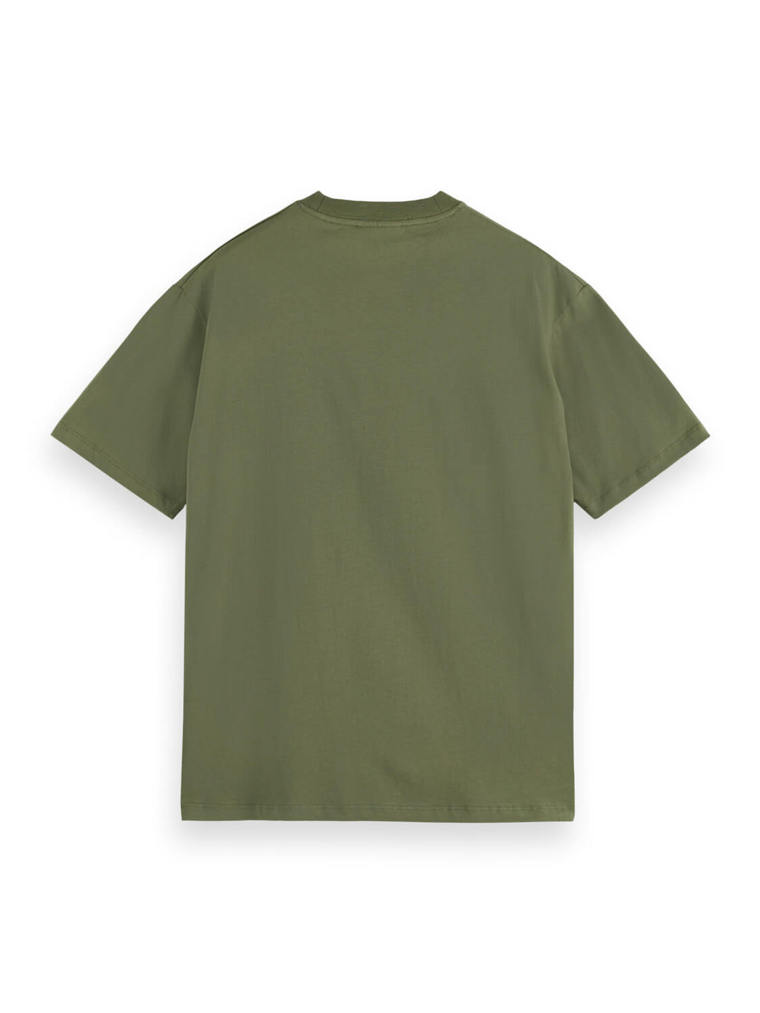 Back Relaxed Fit Artwork T-Shirt - Green
