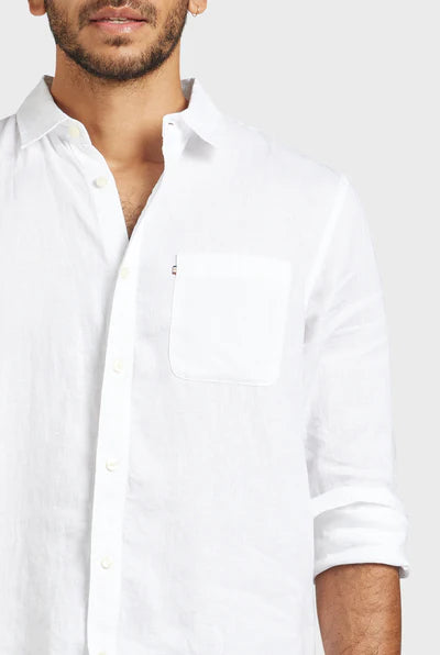 Hampton L/S Shirt - White