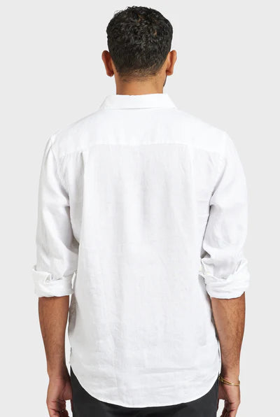 Hampton L/S Shirt - White