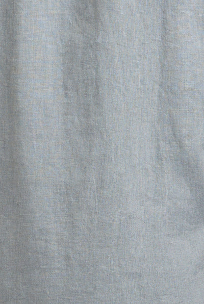Hampton Linen Shirt  - Gunsmoke grey