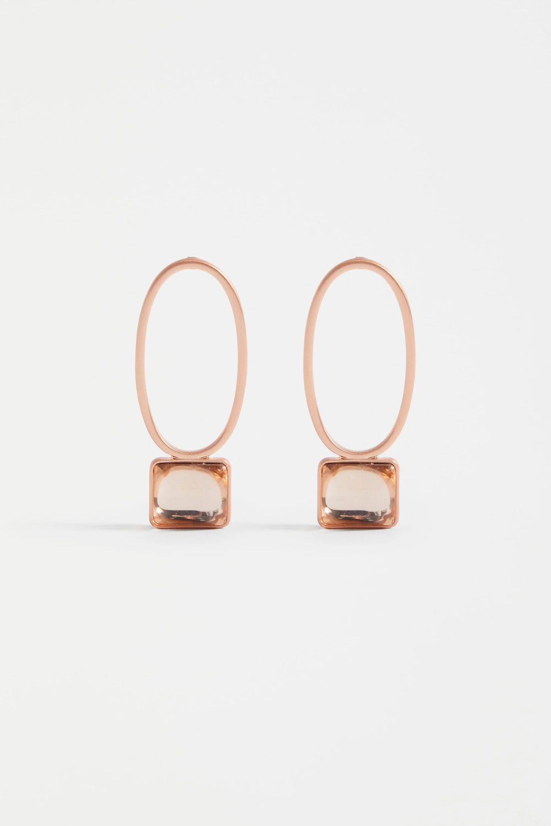 elk stal drop earring champagne
