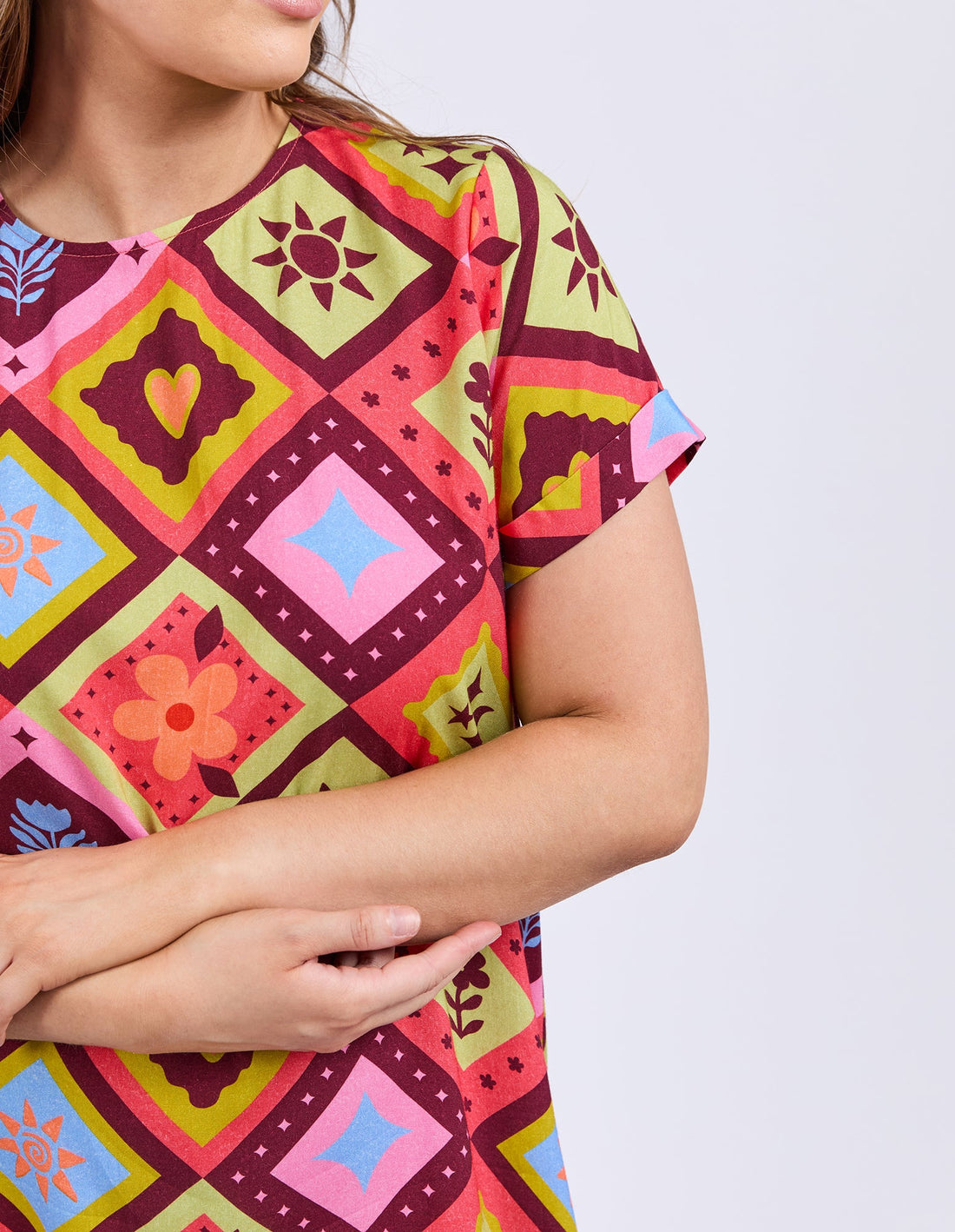 Rhode Dress - Geo Print