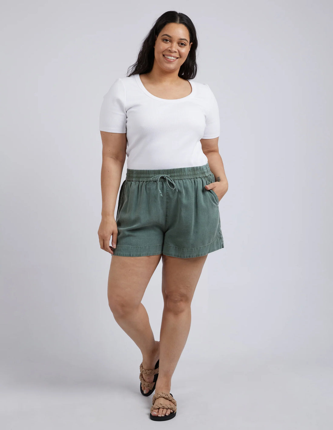 Bliss Washed Short - Clover