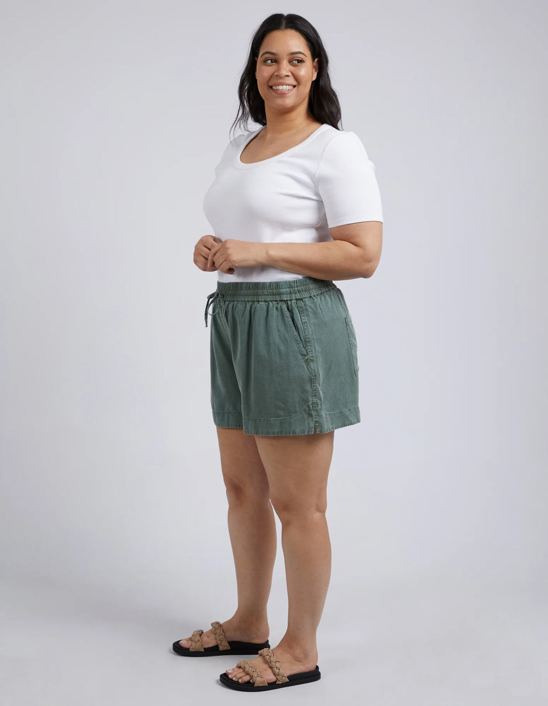 Bliss Washed Short - Clover