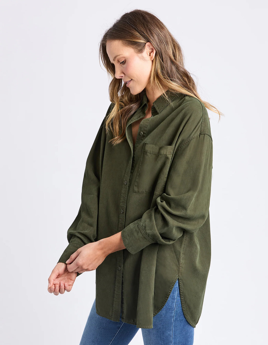 Brooklyn Shirt - Basil