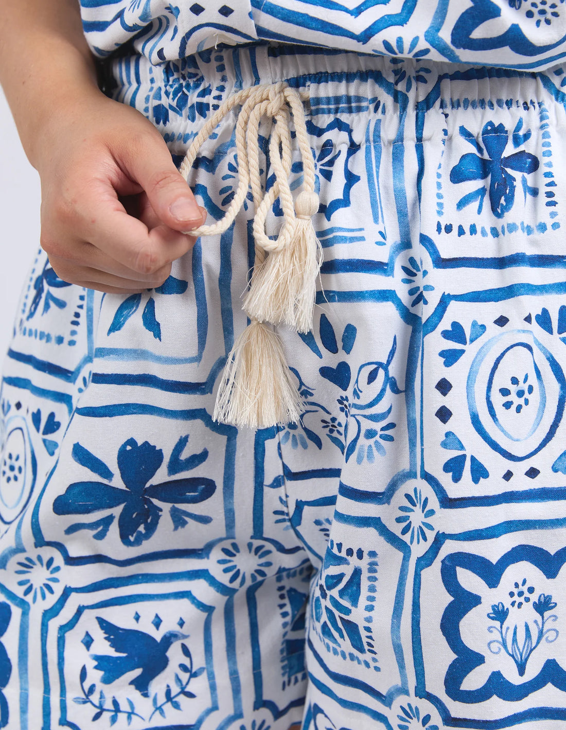 Dolce Tile Short Ocean Tile Print