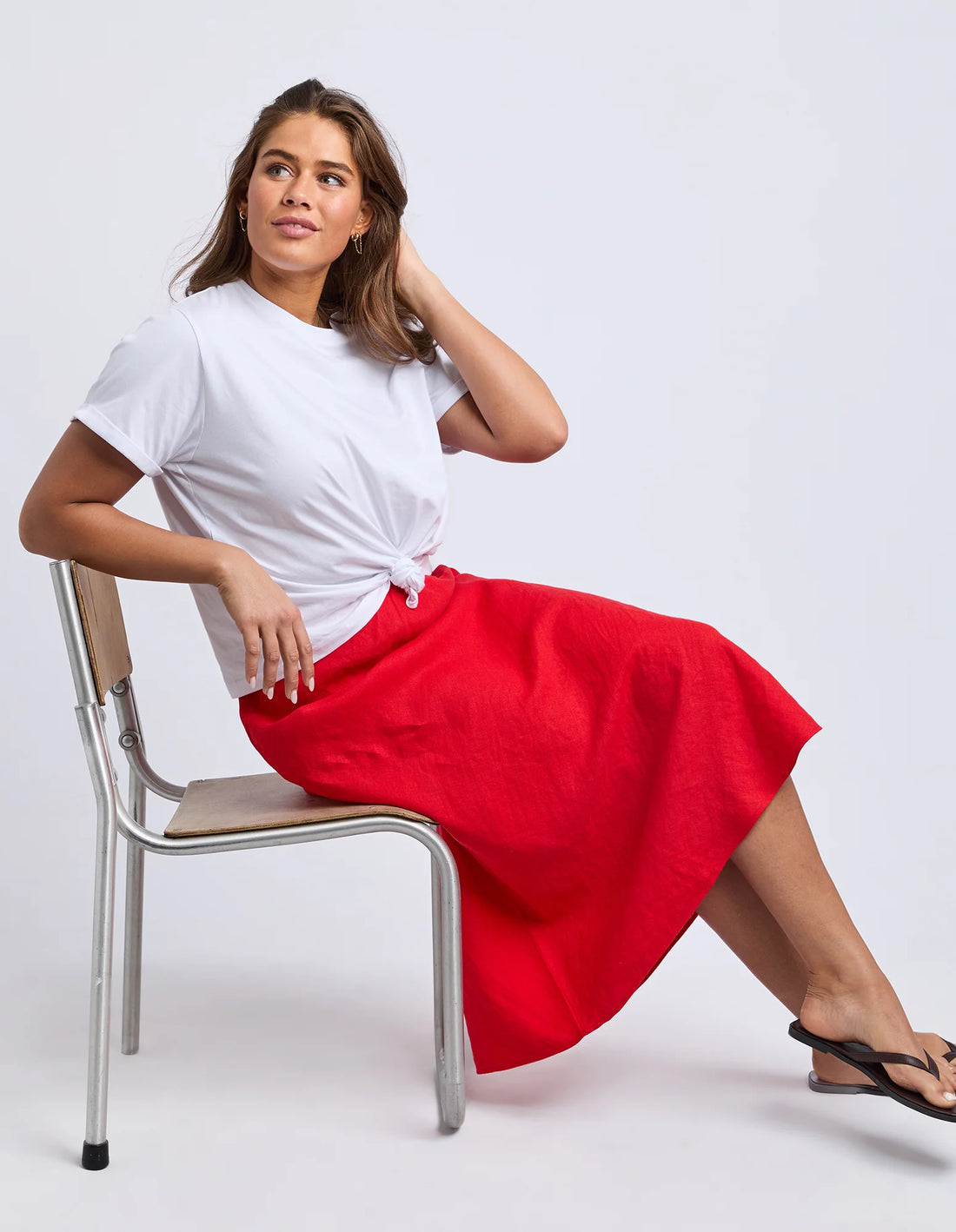 Eleni Skirt - Poppy