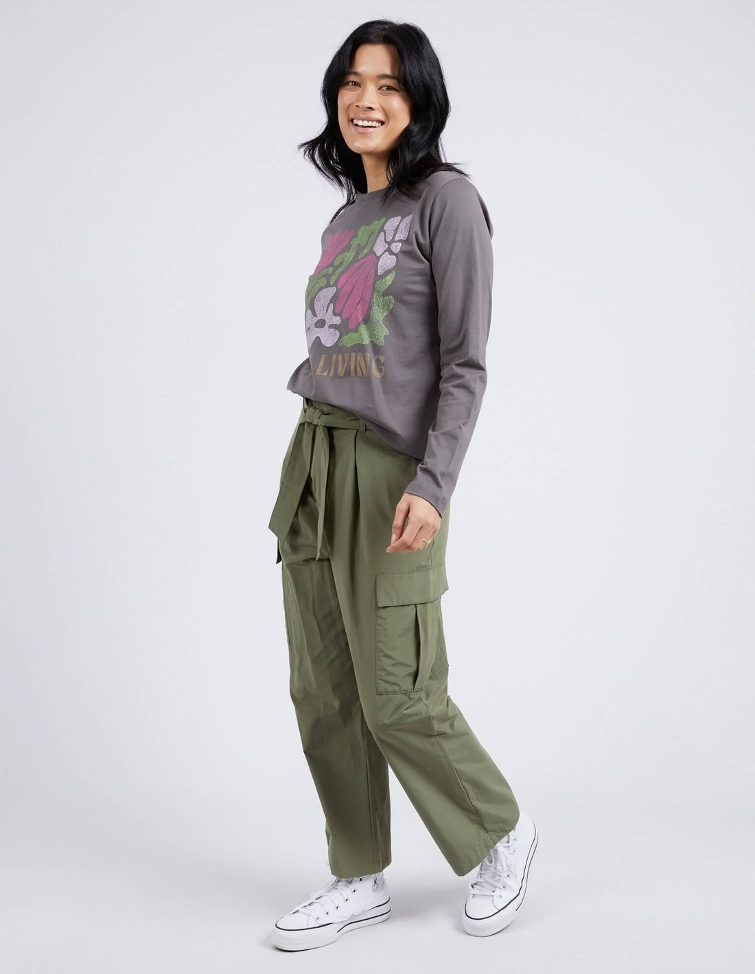 Floret Crew Charcoal