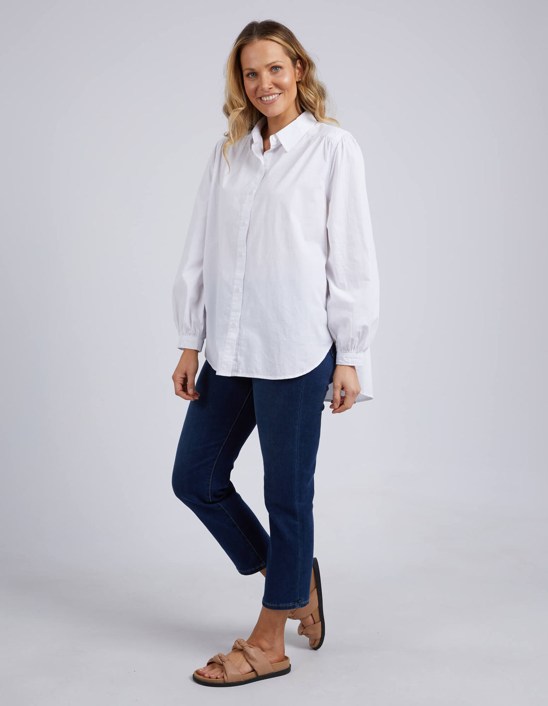 Gabriella Shirt - White