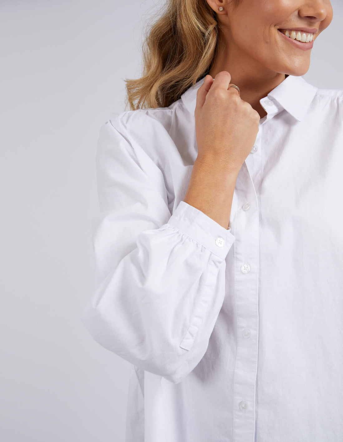 Gabriella Shirt - White