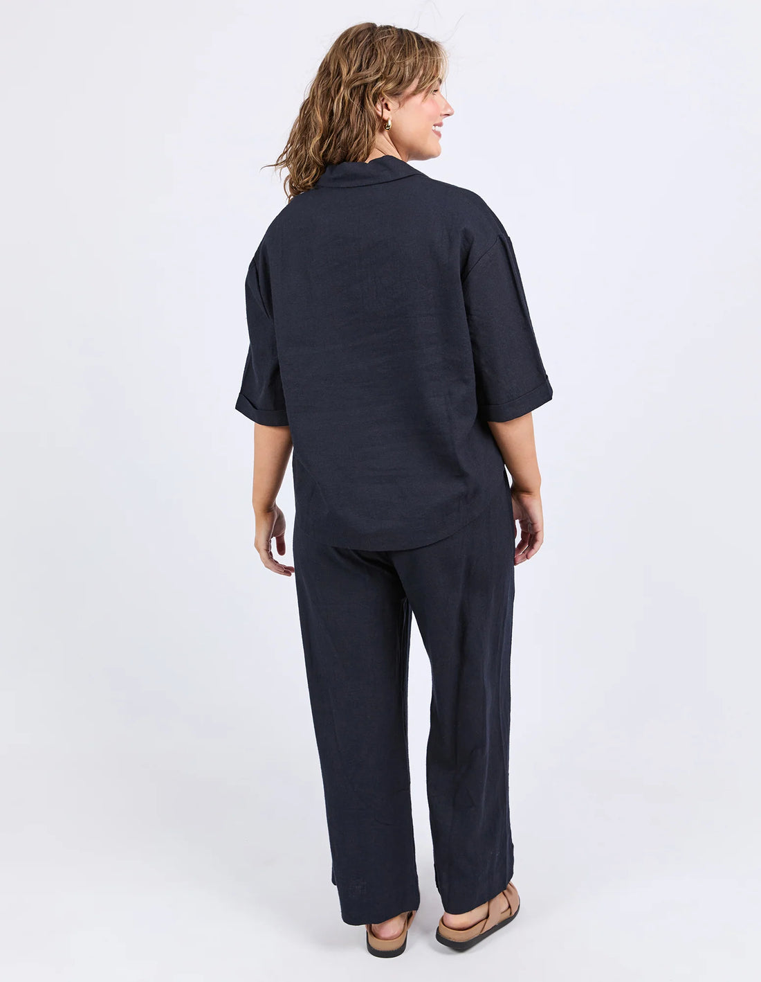 Jamila Shirt - Navy