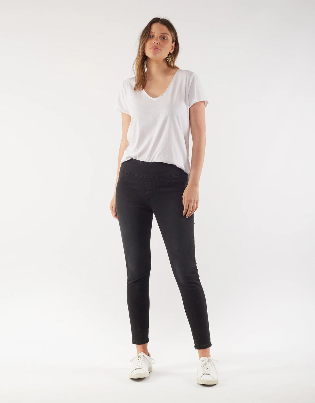 Lenny Stretch - Washed Black