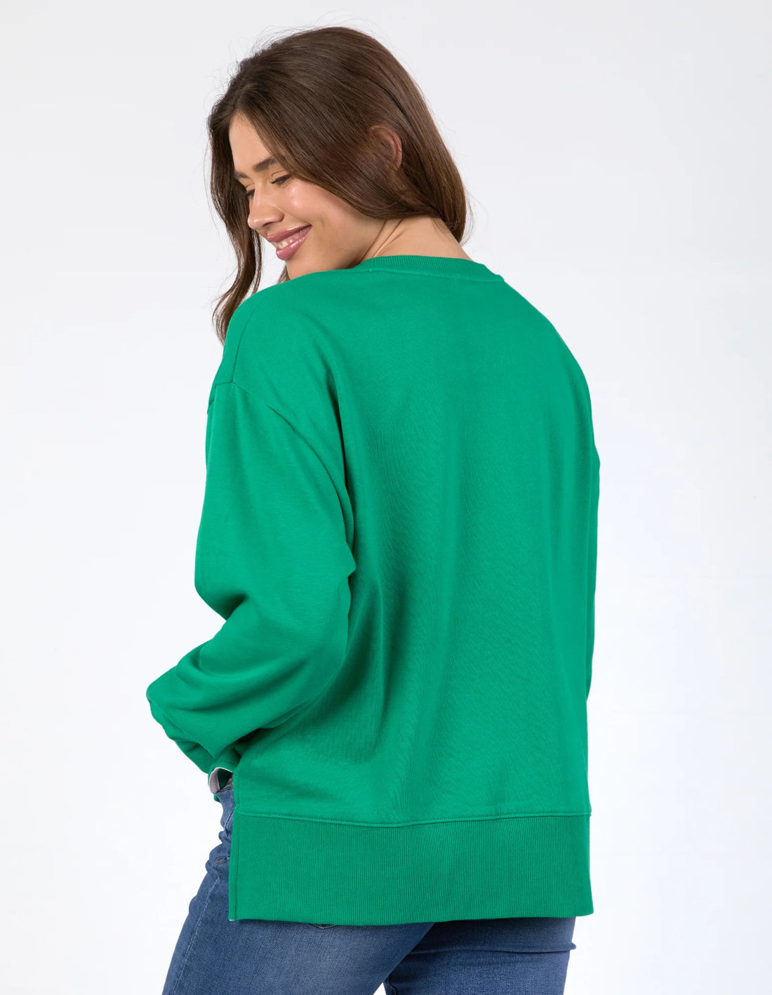 Madeline Stamer Crew - Pine Green