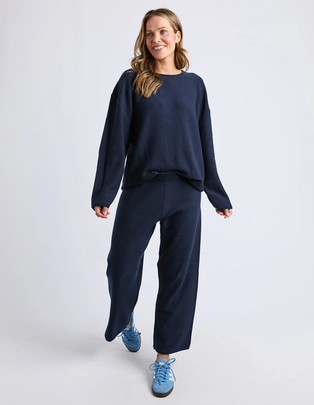 Marley Knit Pant - Navy