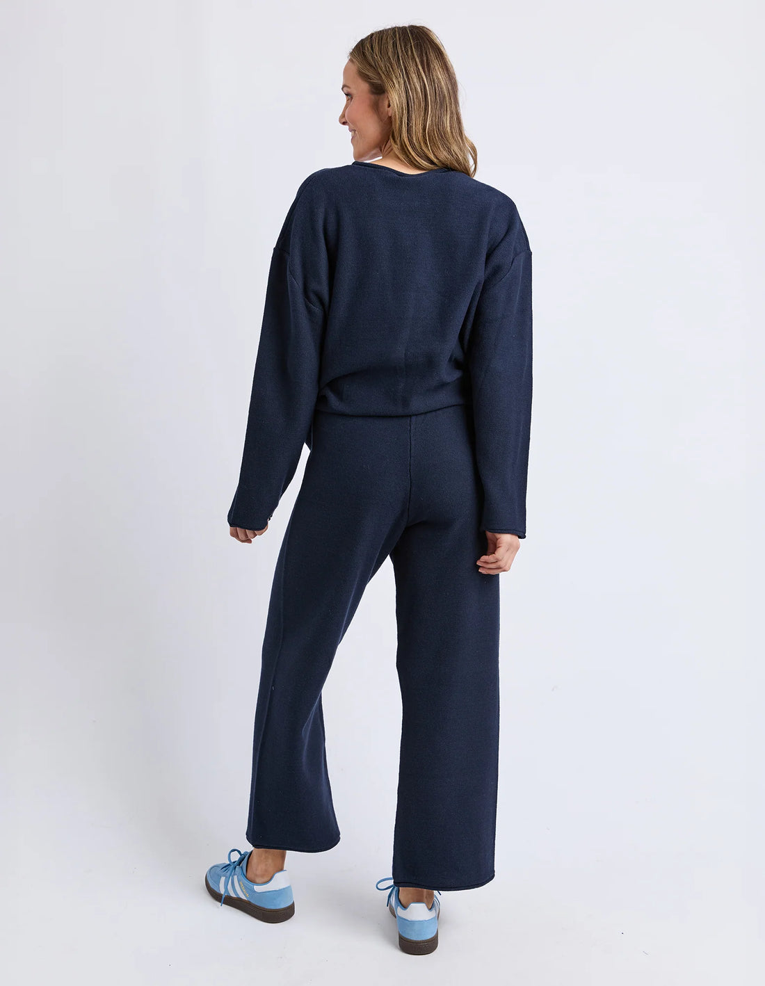 Marley Knit Pant - Navy