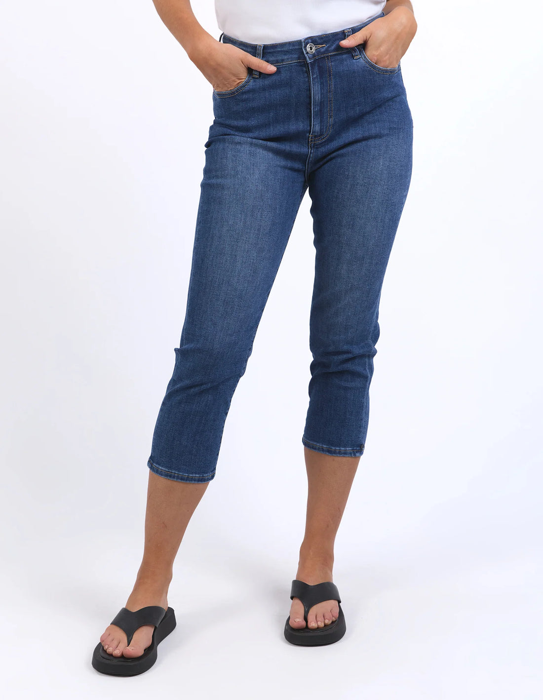 Mollie Capri Jean - Blue