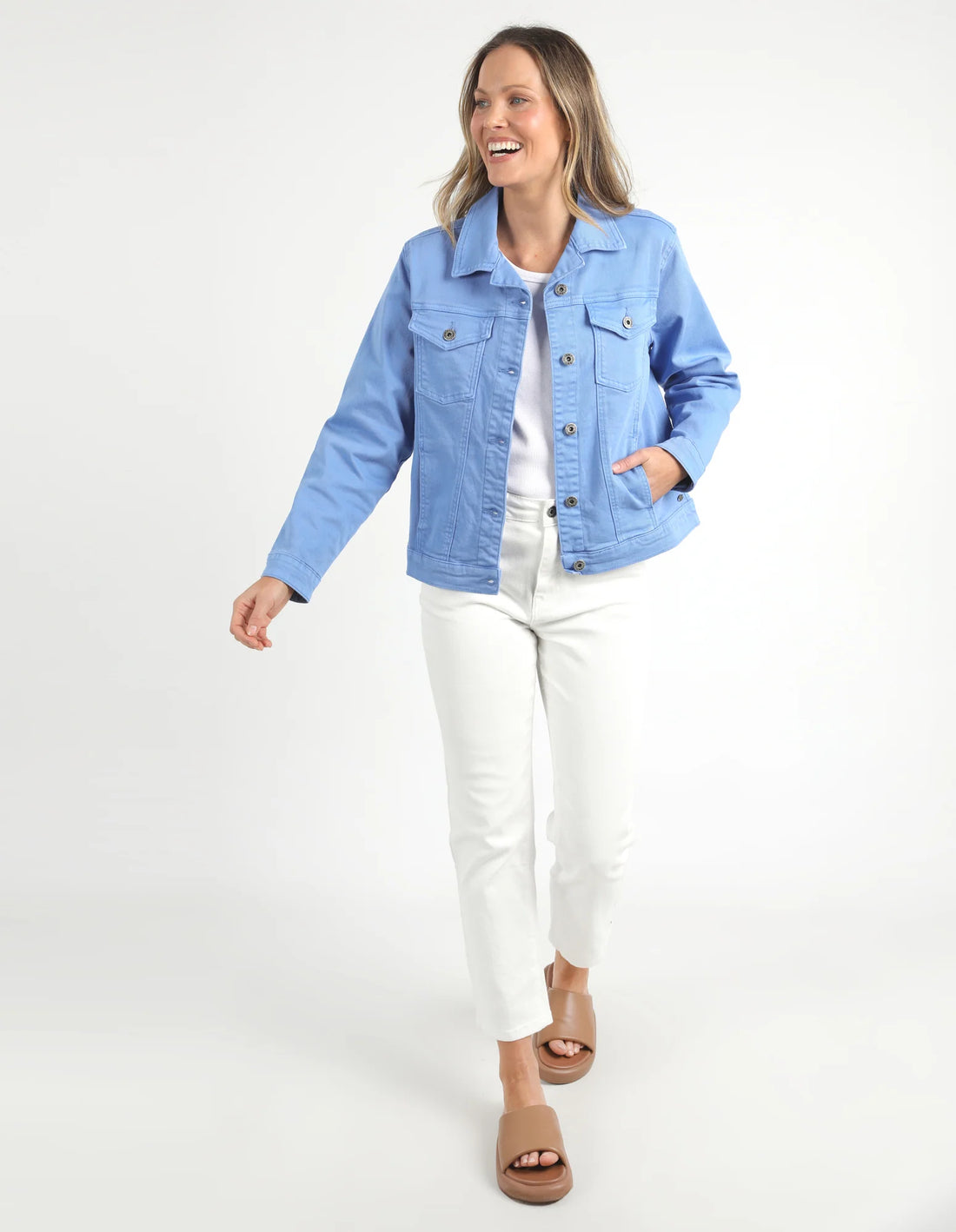 Tilly Jacket - Cerulean Blue