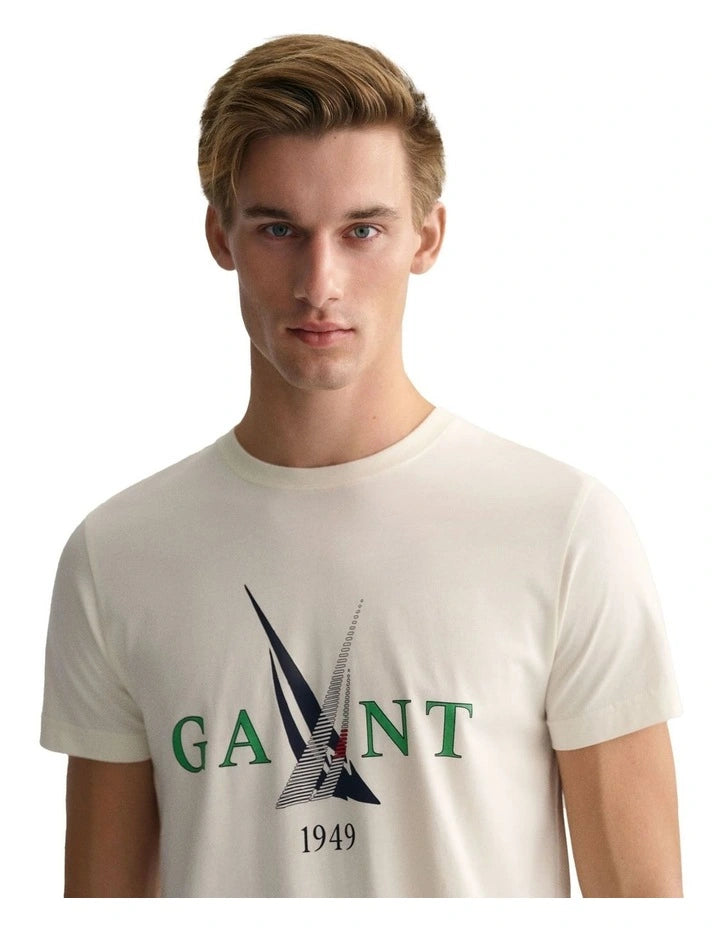 Sail T-Shirt - Cream