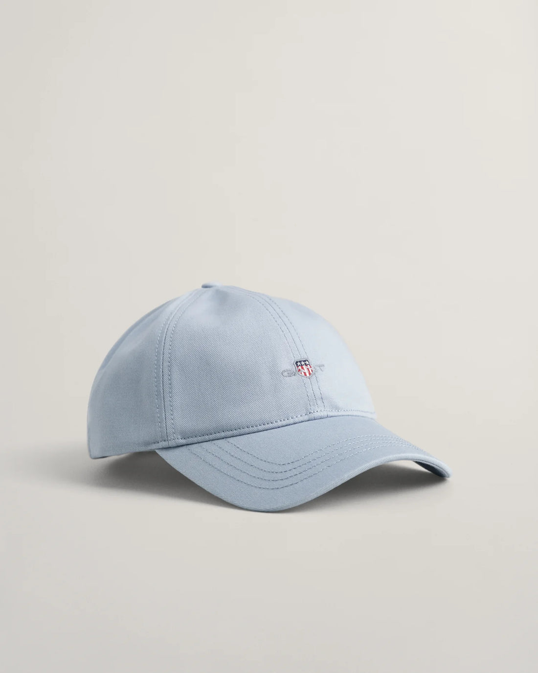 side of gant shield cap in dove blue