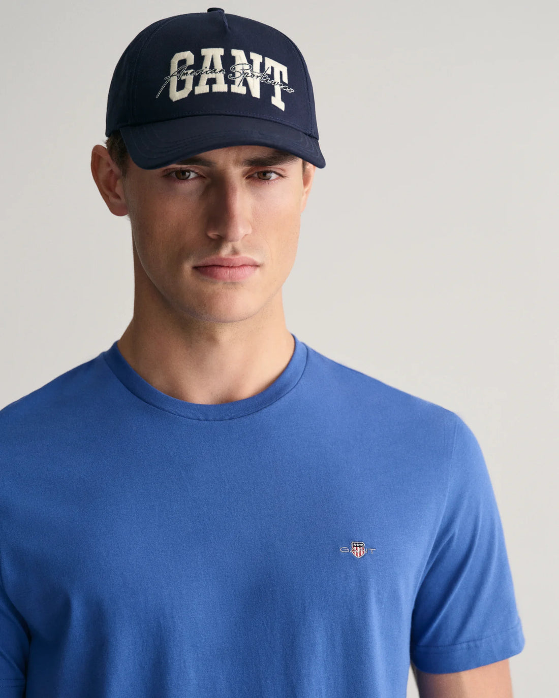 Shield Short Sleeve T-Shirt - Rich Blue