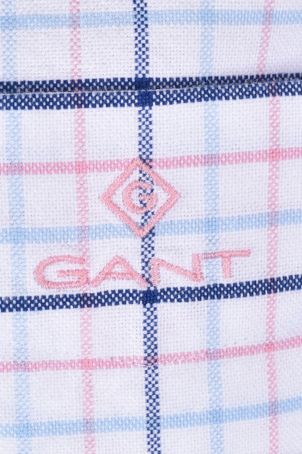 The Beefy Oxford Check - Sea Pink
