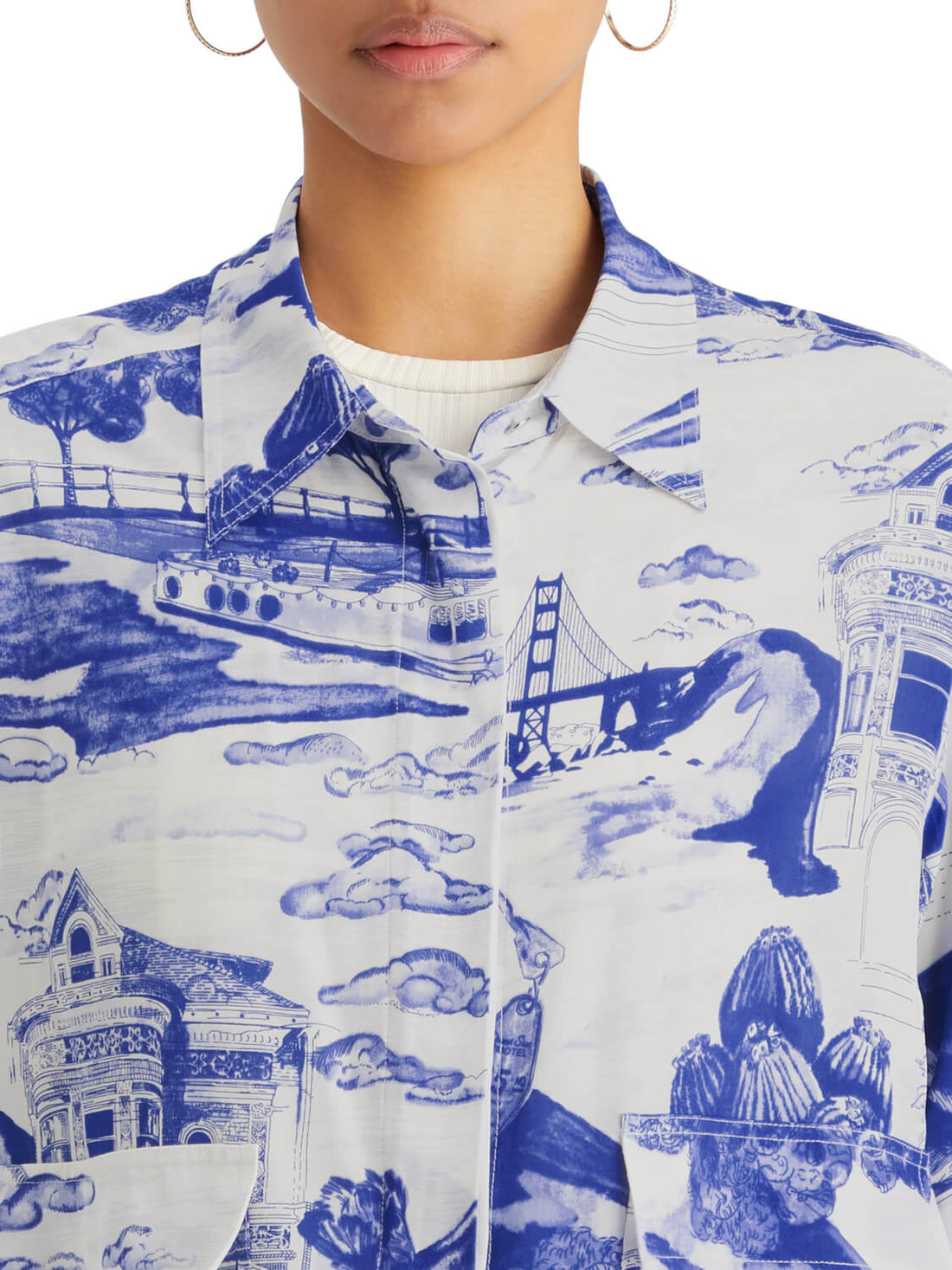 Utility Viscose Shirt and pant - Journey of the Free Mind print details