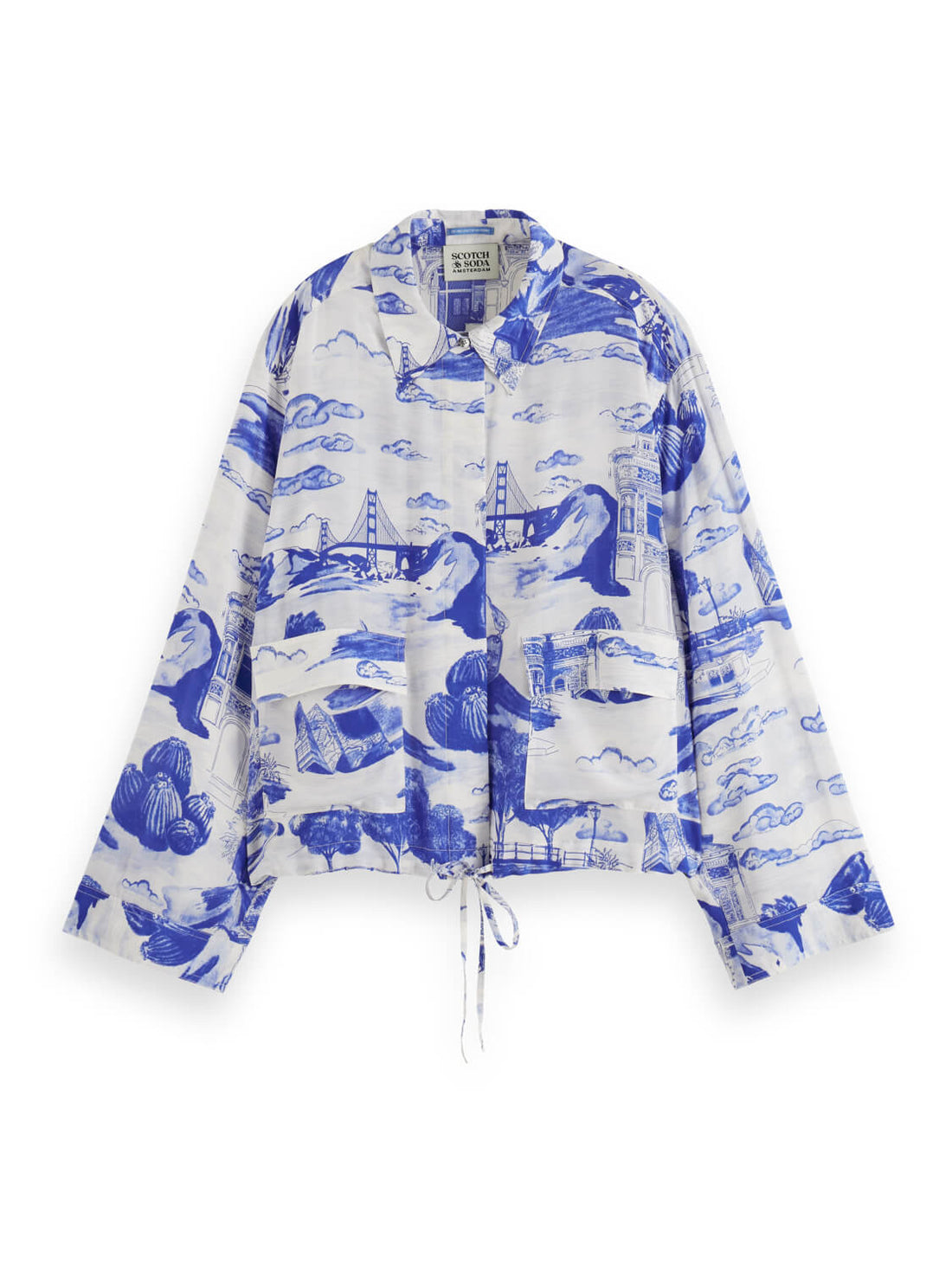 Utility Viscose Shirt - Journey of the Free Mind front