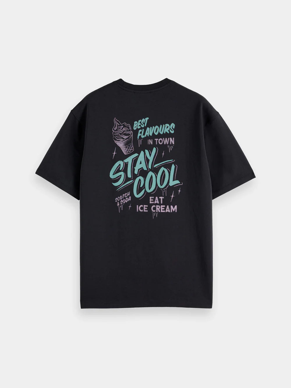 Artwork T-shirt - Washed Black 180050