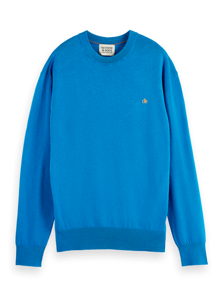 Classic Crewneck Crew - Iris Blue