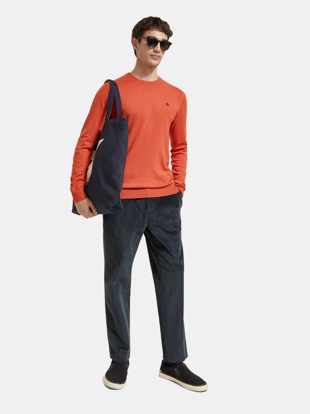 Crew Neck Pullover - Red Skies 173055