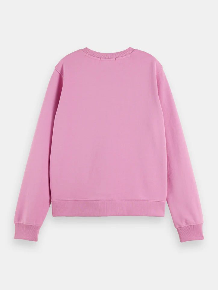 Regular-Fit Crewneck Sweater - Orchid Pink 171759