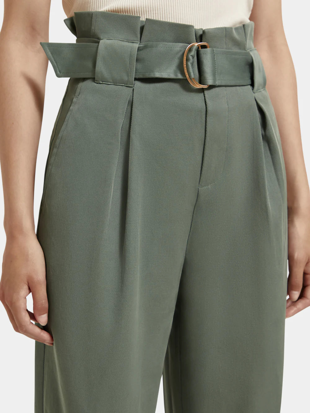 Daisy High Waisted Pant - Seaweed 175348