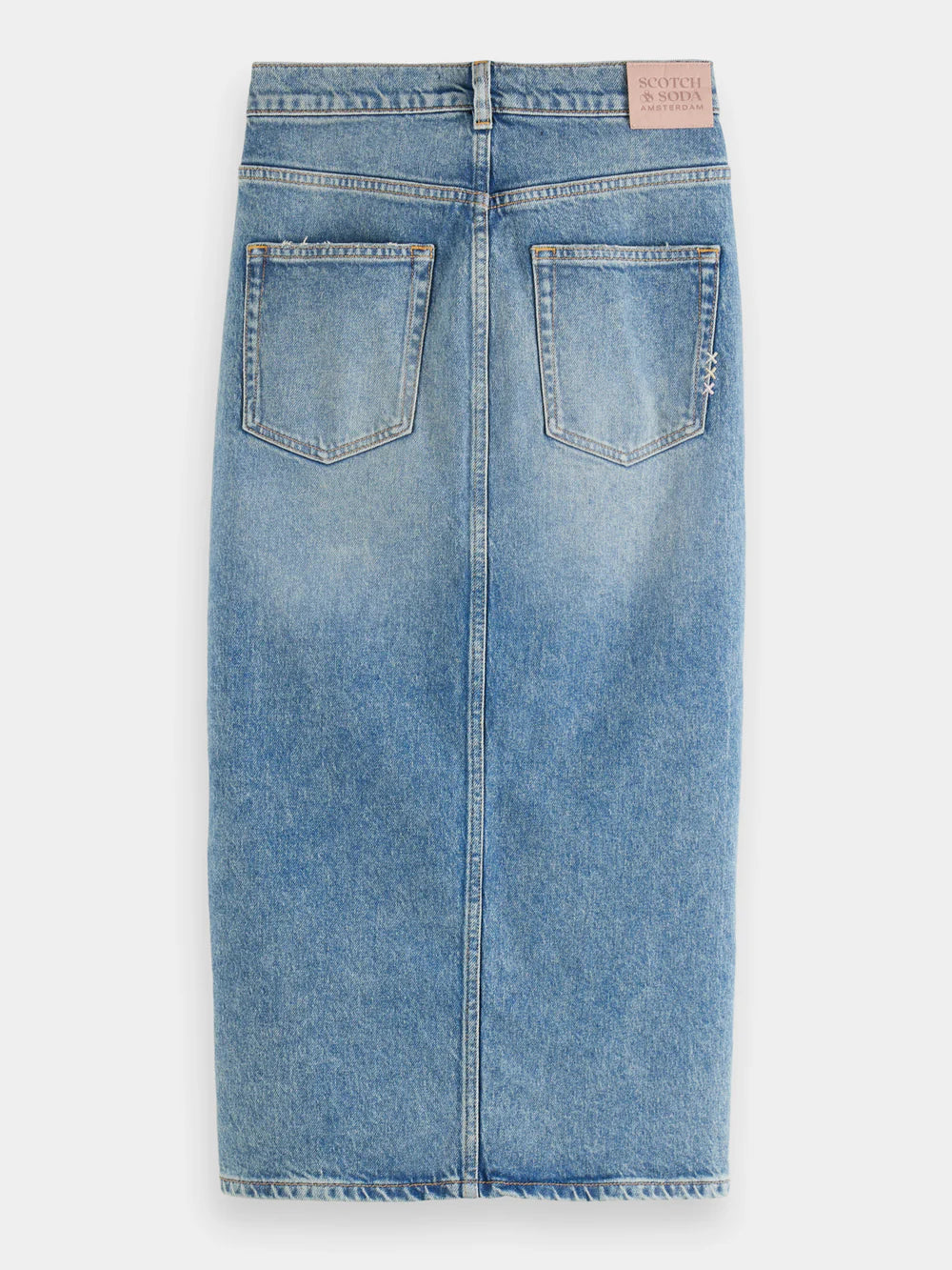Midi Denim Skirt - Maritime 176370