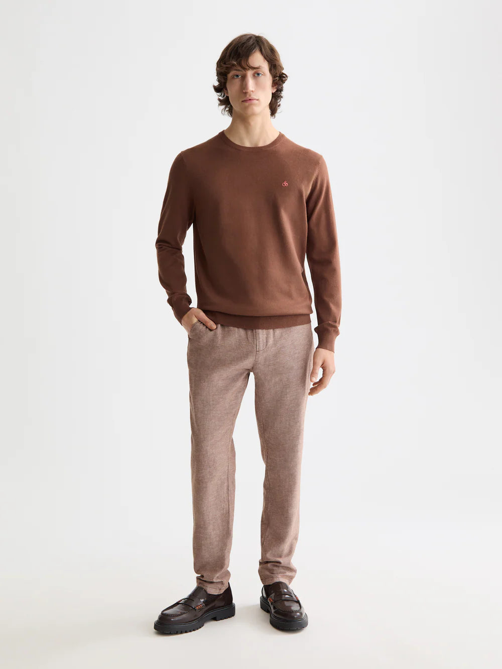 Ecovera Crewneck Pullover - Soft Silt 181326
