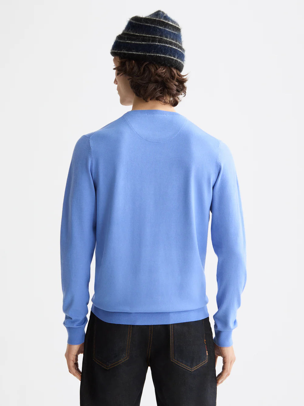 Ecovero Crew Neck Pullover - Blue Bonnet 181326