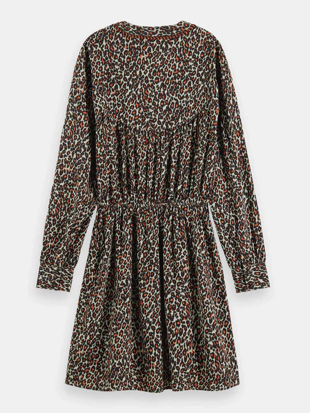 Elasticated Waist Mini Dress - Creatures Print 173377