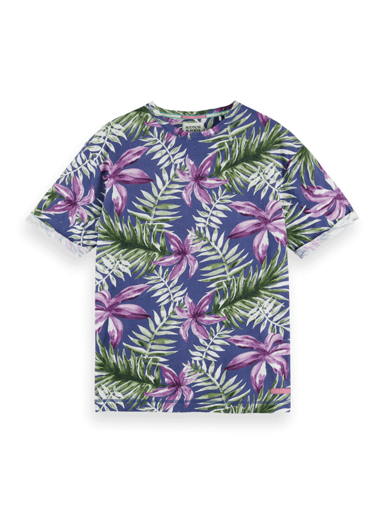 Floral Print Relaxed Fit Tshirt 169877