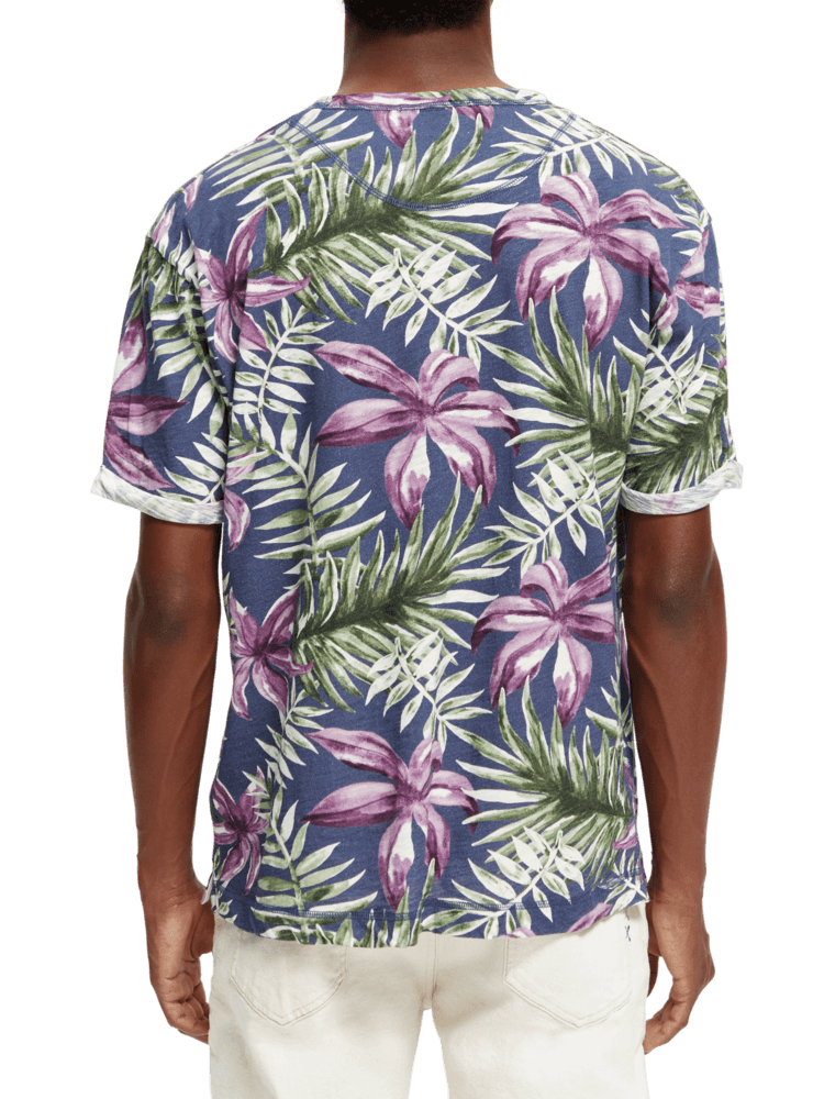 Floral Print Relaxed Fit Tshirt 169877