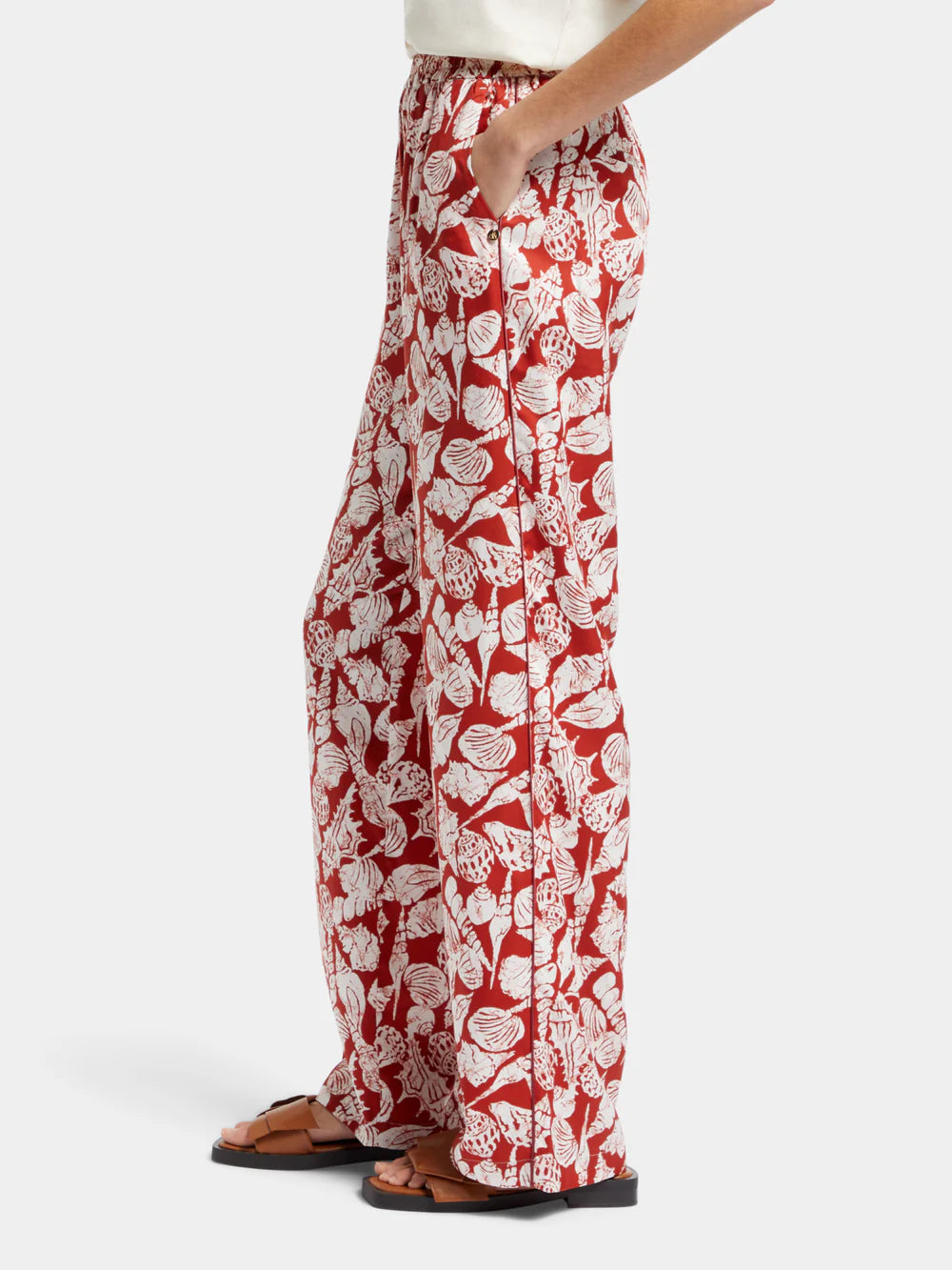 Gia Shell Batik Printed Pants - 177347