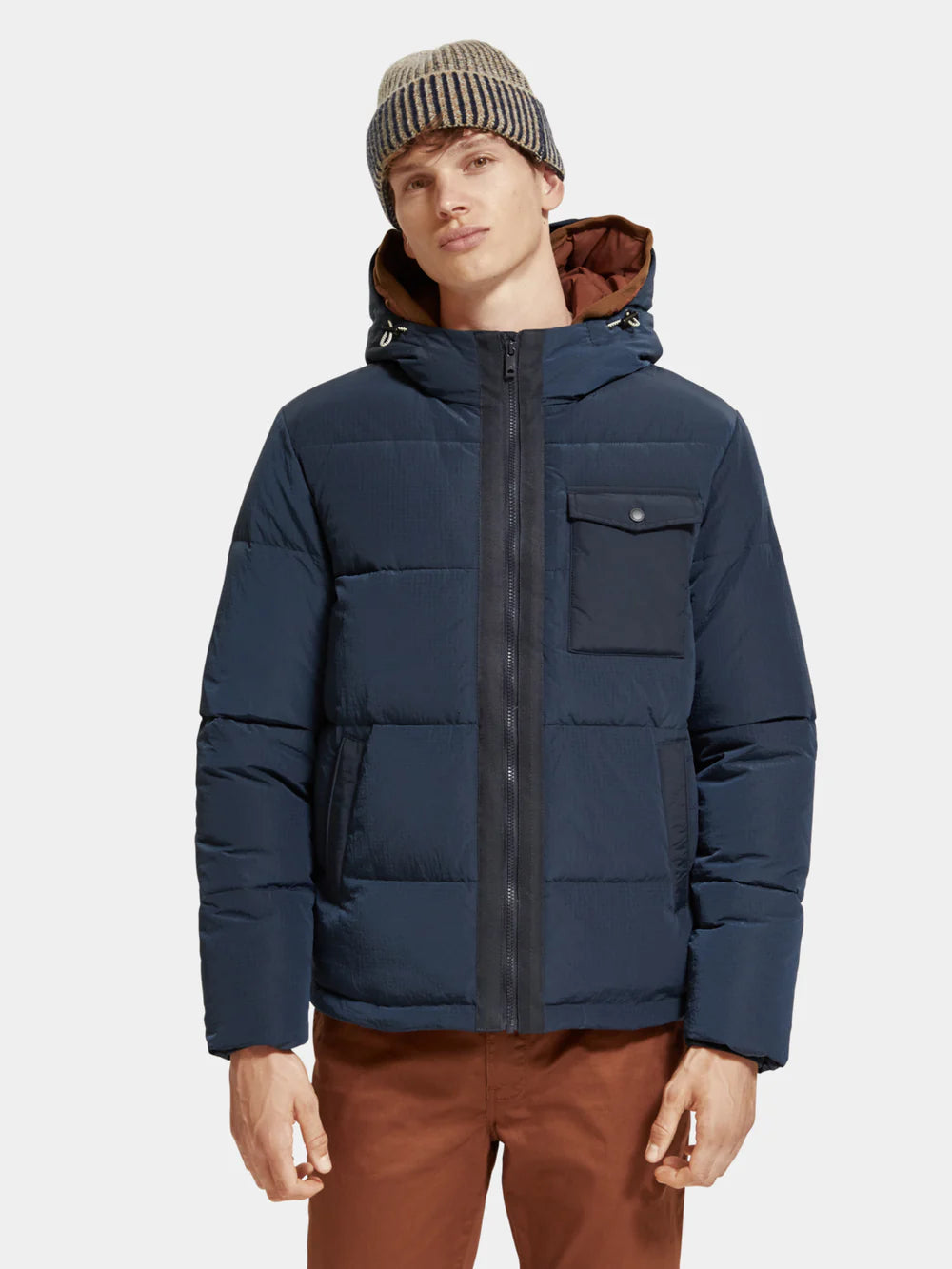 Hooded Puffer Jacket - Night 174383