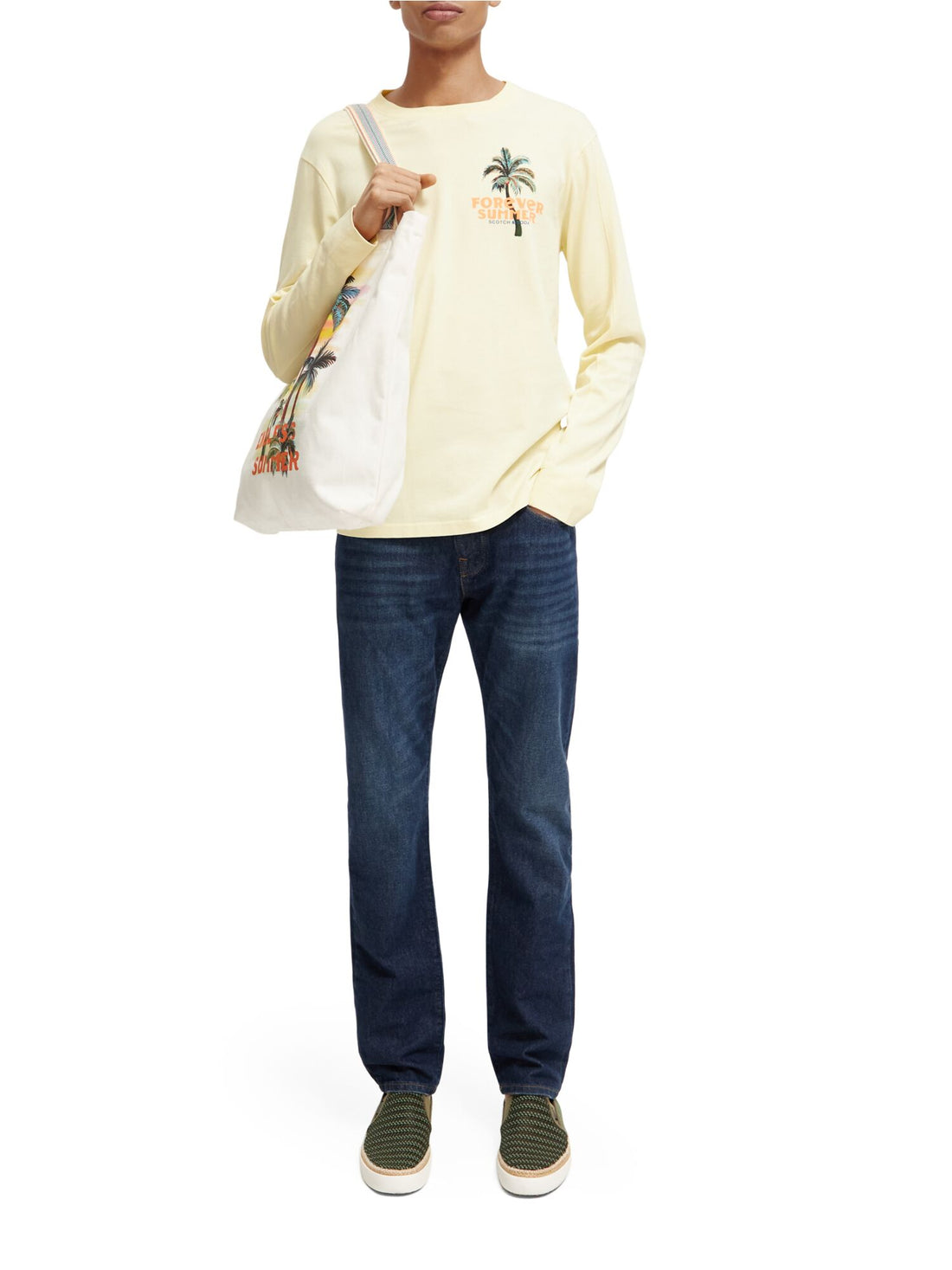 Long Sleeve Tee - Banana 171677