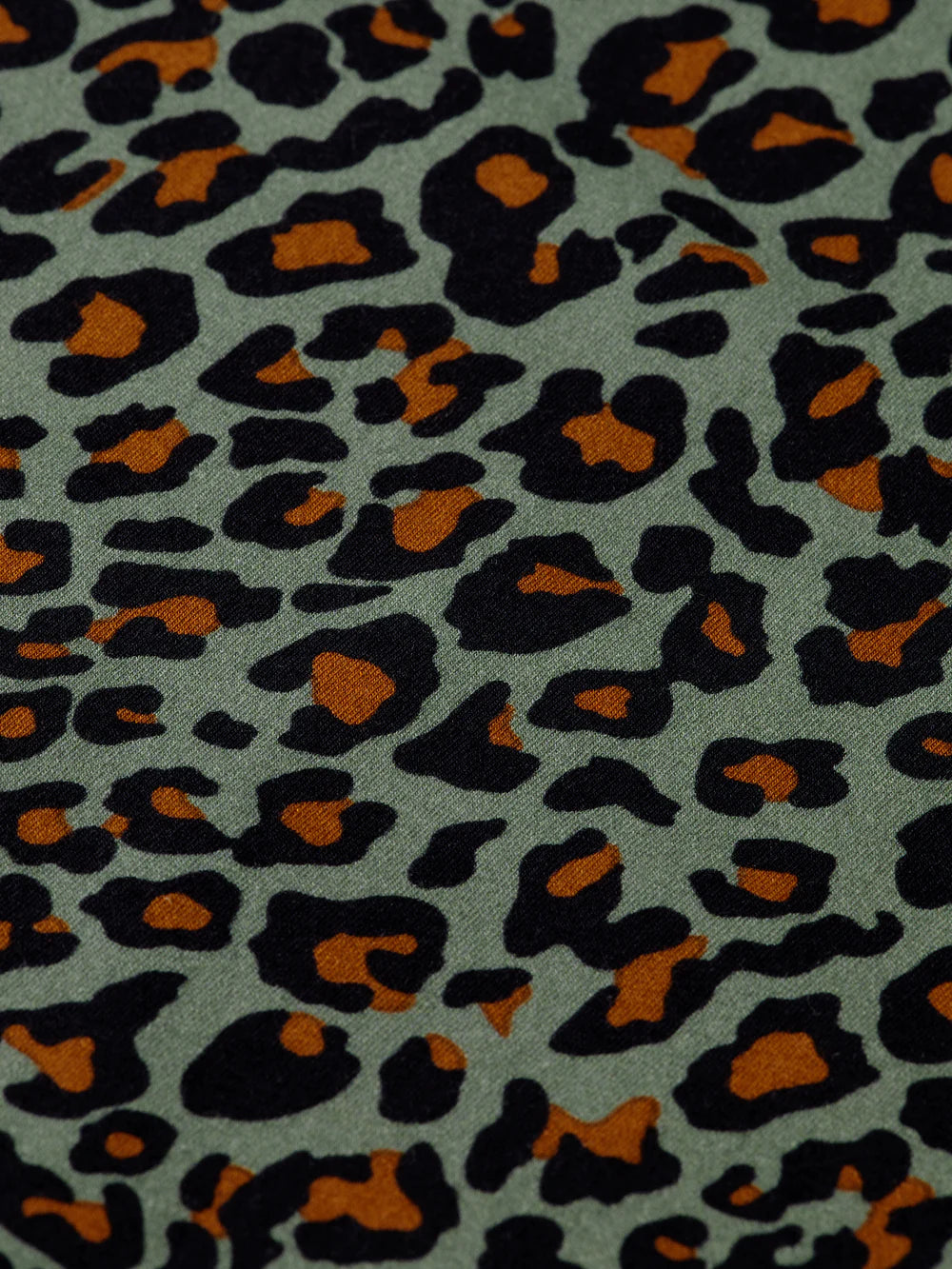 Printed Long Sleeved Mockneck T-Shirt - Creatures Print 173269