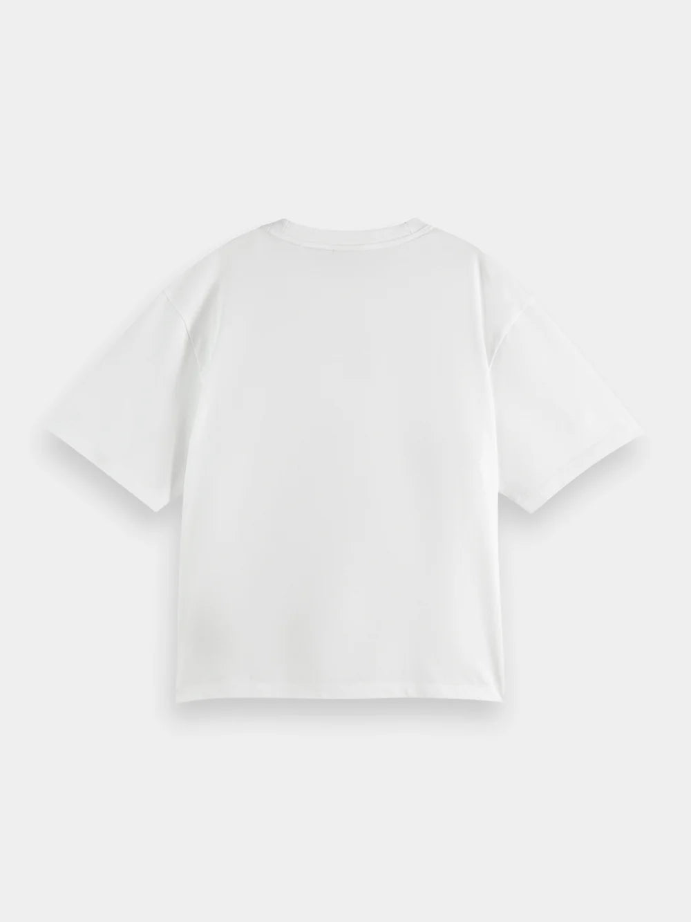 Loose Fit Artwork Tee Go With The Flow Tee - White 176284