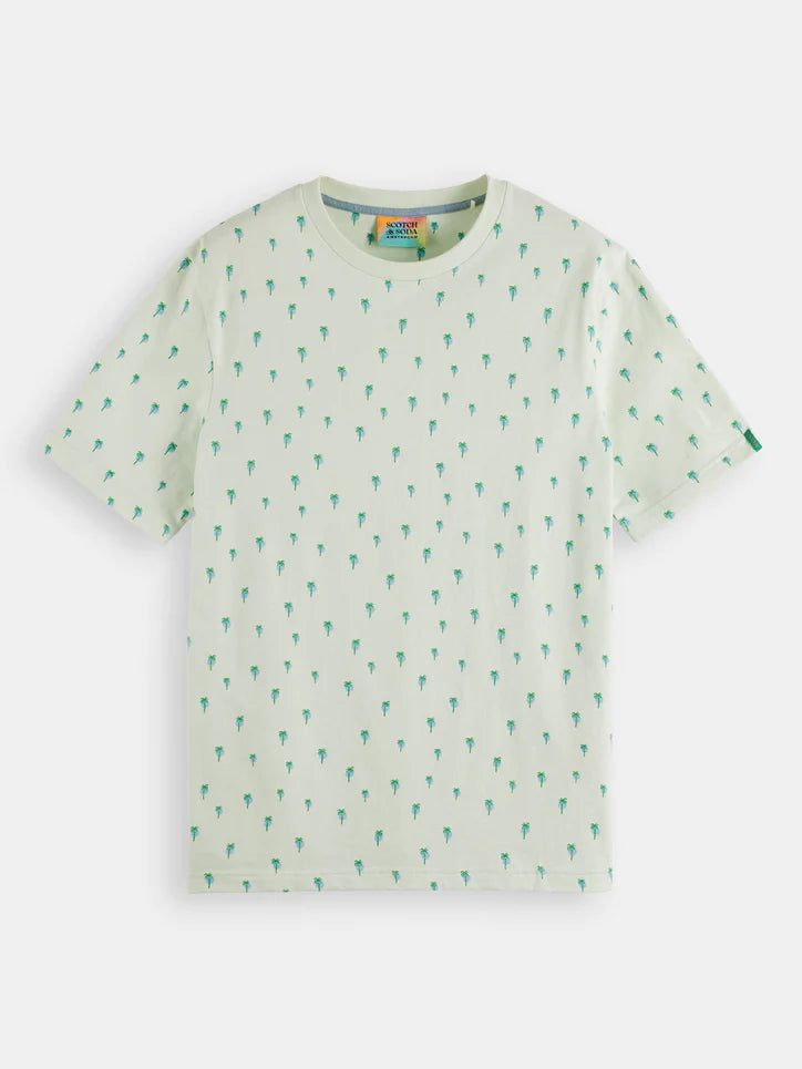 Mini Palm Print Tshirt -171707