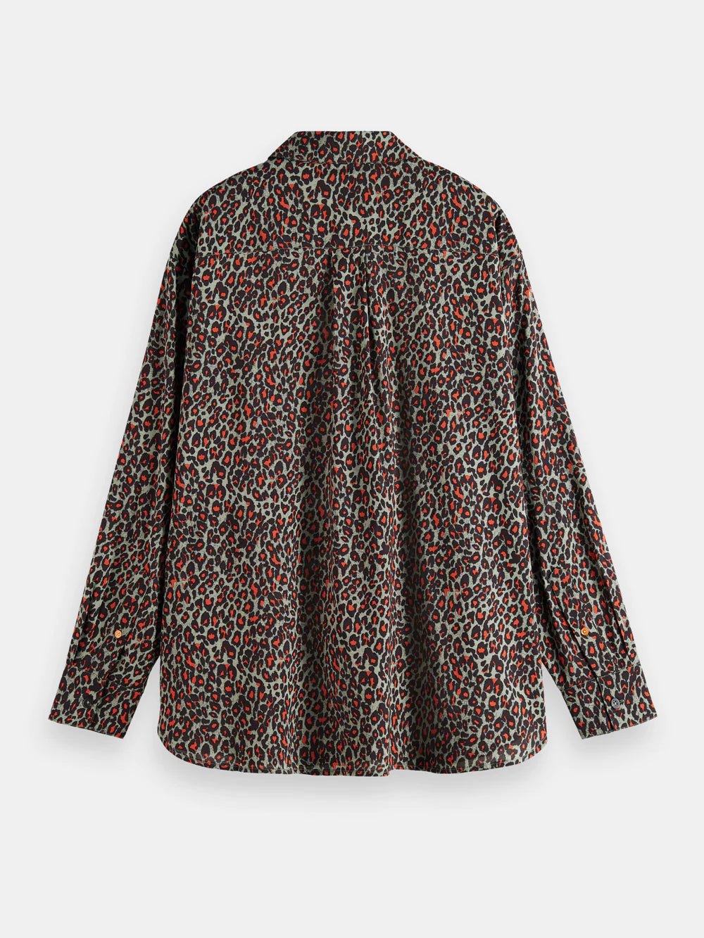 Oversized Print Shirt - Creatures Print 173203