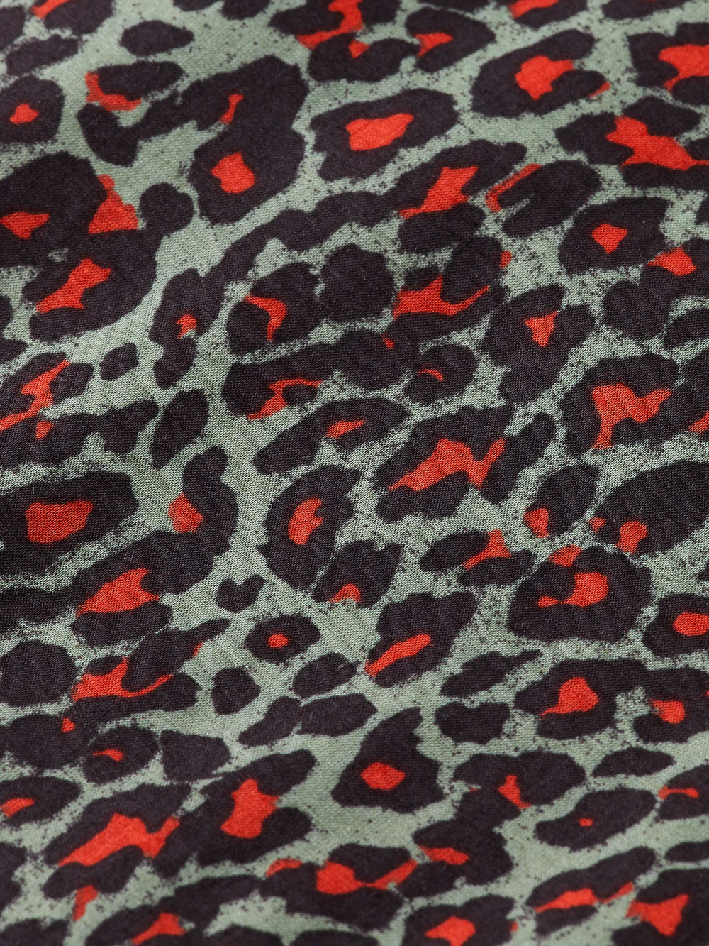 Oversized Print Shirt - Creatures Print 173203