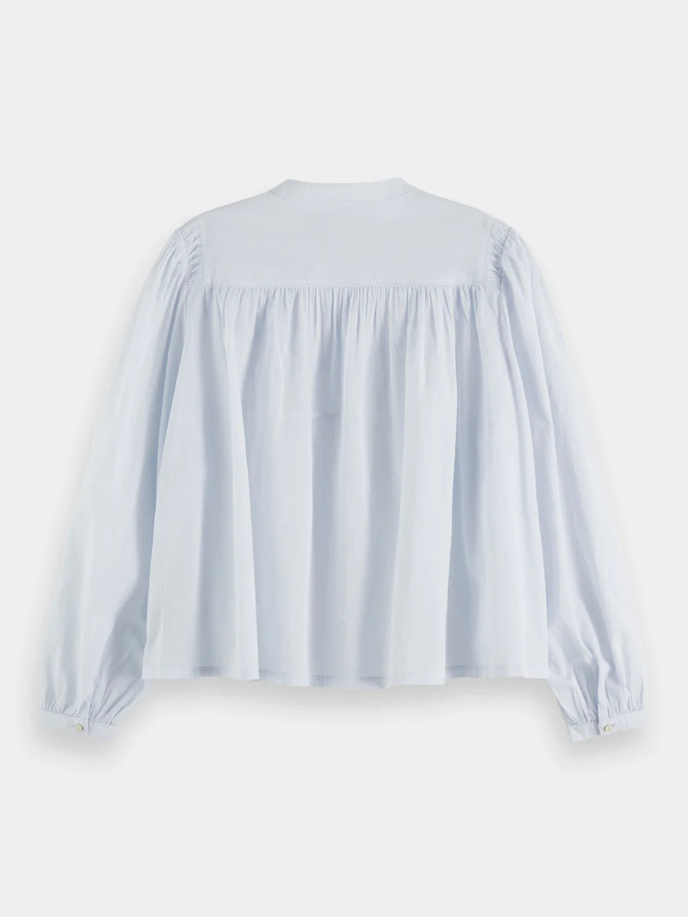 Pin Tuck Blouse - Blue 176723